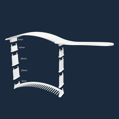 Curved Heat-Resistant Clipper Blending Comb by HitMyNeed
