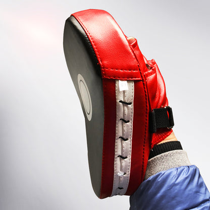 Curved Muay Thai Boxing Focus Mitt with 5-Finger Grip by HitMyNeed