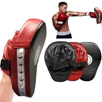 Curved Muay Thai Boxing Focus Mitt with 5-Finger Grip by HitMyNeed