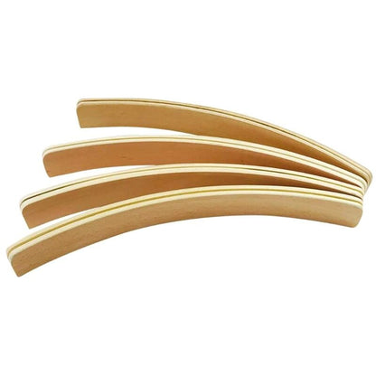 Curved Wooden Playing Card Holder Rack by HitMyNeed