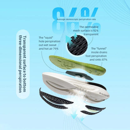 Cushioned Non-Slip Running Shoes for Heavy Runners by HitMyNeed