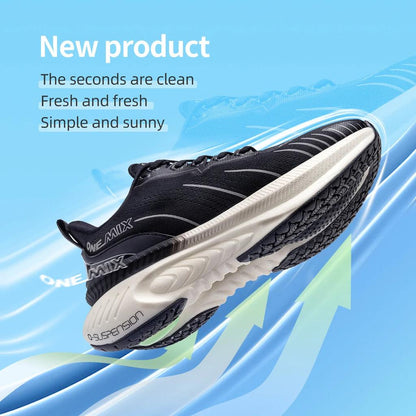 Cushioned Non-Slip Running Shoes for Heavy Runners by HitMyNeed