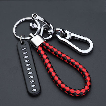 Custom Number Anti-Lost Keychain Tag by HitMyNeed