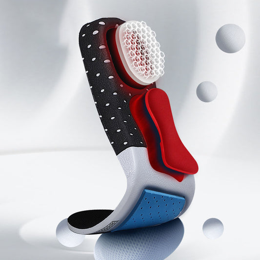Cut-to-Fit Silicone Sport Insoles with Arch Support eu40-45 by HitMyNeed