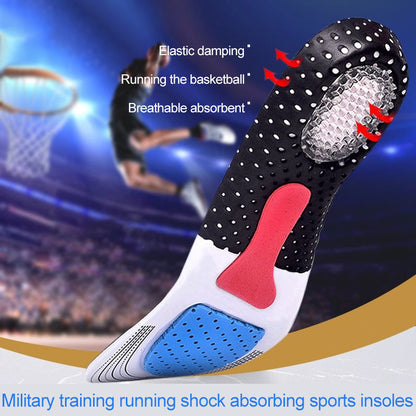 Cut-to-Fit Silicone Sport Insoles with Arch Support eu46-50 by HitMyNeed