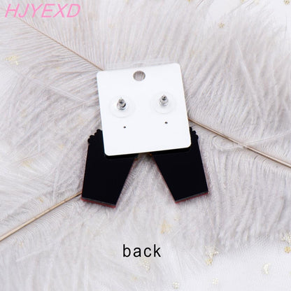 Cute Acrylic Popcorn Stud Earrings by HitMyNeed