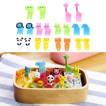 Cute Animal Bento Food Picks Set of 10 by HitMyNeed