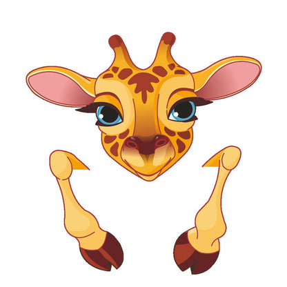 Cute Animal Light Switch Wall Decal Sticker by HitMyNeed