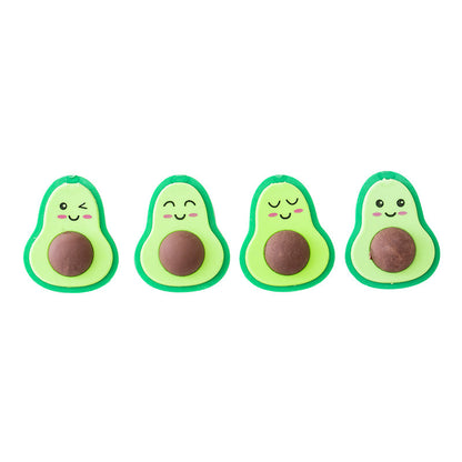 Cute Avocado Eraser for Kids and School by HitMyNeed