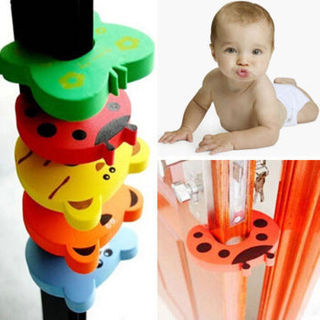 Cute Baby Animal Safety Door Stopper Set by HitMyNeed