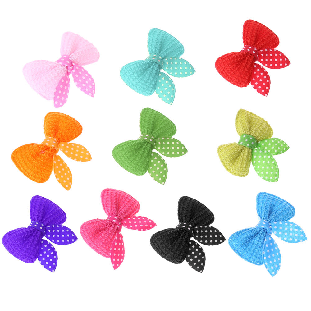 Cute Bow Hair Clips for Dogs, 10-Pack by HitMyNeed