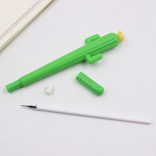 Cute Cactus Gel Ink Pens Set (20 Pieces, 0.5 mm) by HitMyNeed