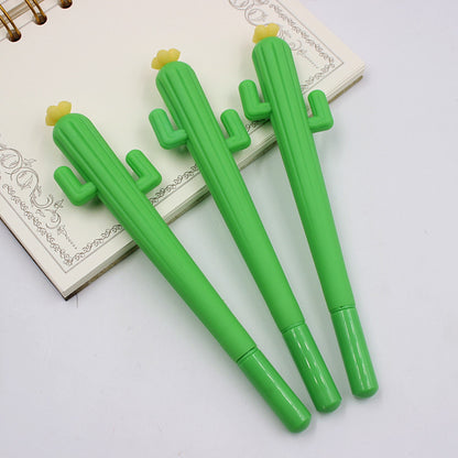 Cute Cactus Gel Ink Pens Set (20 Pieces, 0.5 mm) by HitMyNeed