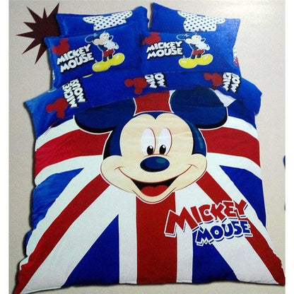 Cute Cartoon Bed Set for Kids and Teens 5 single-3pieces by HitMyNeed