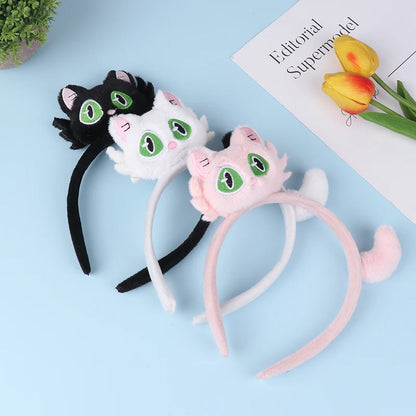 Cute Cartoon Cat Headband Hair Accessory by HitMyNeed