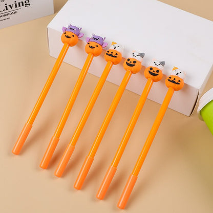 Cute Cartoon Pumpkin Halloween Gel Pens (20 Pack) by HitMyNeed