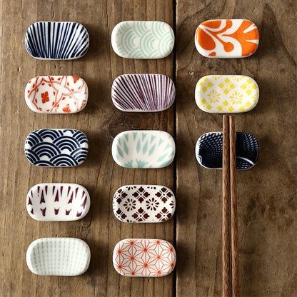Cute Ceramic Chopstick Holder Rest by HitMyNeed