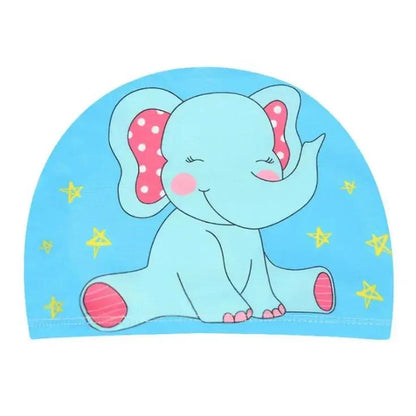 Cute Children's Swimming Cap for Pool & Beach style-11 by HitMyNeed