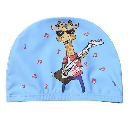 Cute Children's Swimming Cap for Pool & Beach style-19 by HitMyNeed