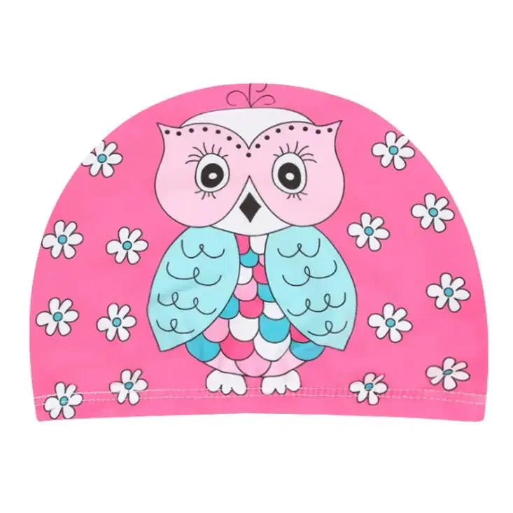 Cute Children's Swimming Cap for Pool & Beach style-3 by HitMyNeed