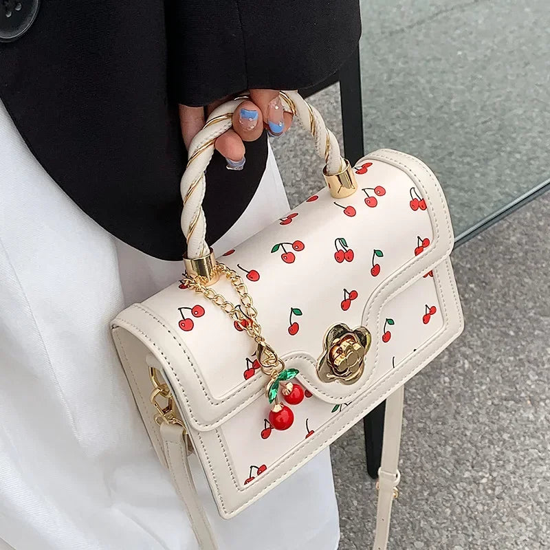 Cute Crossbody Cherry Bag for Everyday Essentials by HitMyNeed