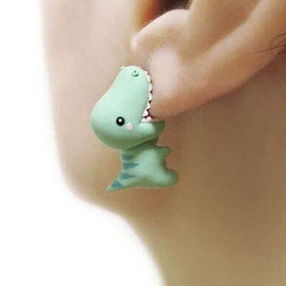 Cute Dino Bite Earrings for Everyday Wear by HitMyNeed