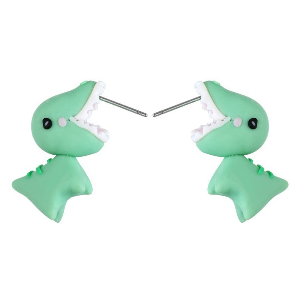 Cute Dino Bite Earrings for Everyday Wear by HitMyNeed