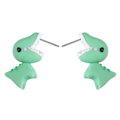 Cute Dino Bite Earrings for Everyday Wear by HitMyNeed