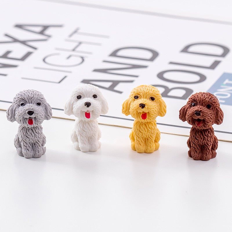 Cute Dog Eraser for School and Office by HitMyNeed