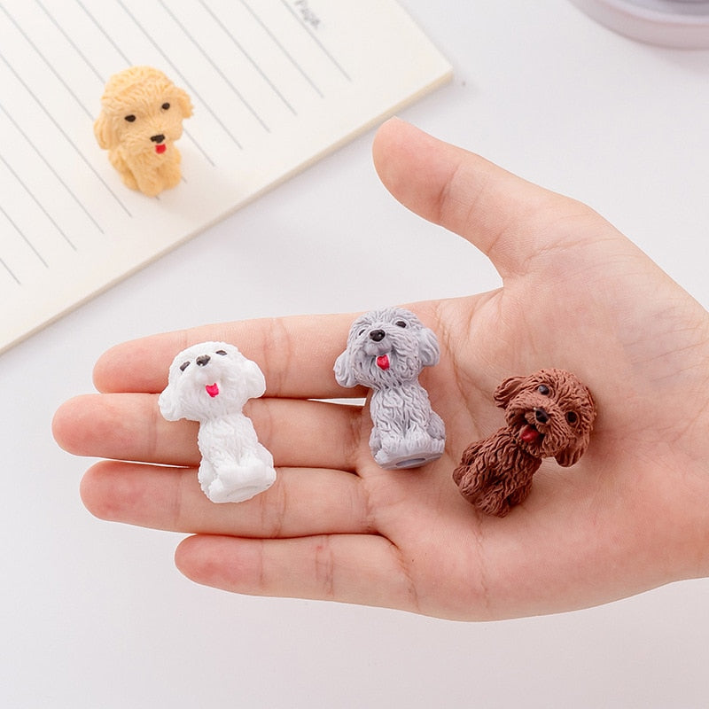 Cute Dog Eraser for School and Office by HitMyNeed