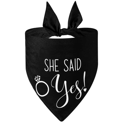 Cute Dog Wedding Bandana for Engagement & Photos style-1 by HitMyNeed
