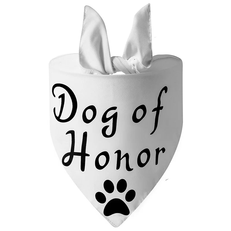 Cute Dog Wedding Bandana for Engagement & Photos style-12 by HitMyNeed