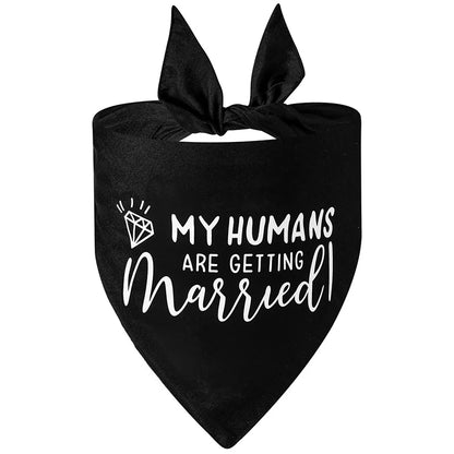 Cute Dog Wedding Bandana for Engagement & Photos style-5 by HitMyNeed