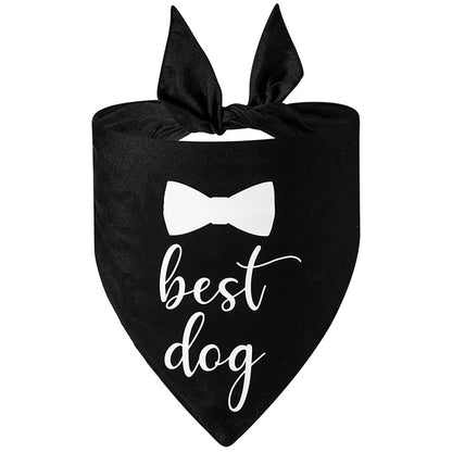 Cute Dog Wedding Bandana for Engagement & Photos style-6 by HitMyNeed