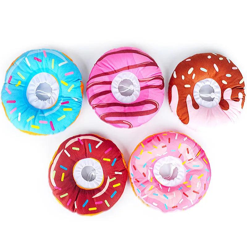 Cute Donut Recovery Collar for Dogs by HitMyNeed