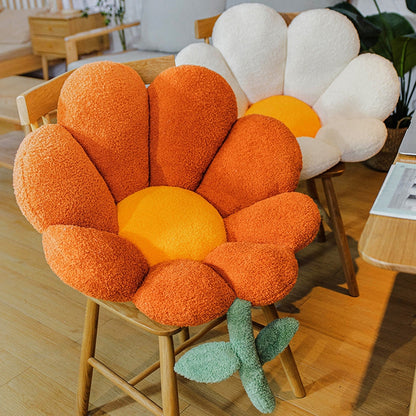 Cute Flower Chair Cushion for Seat and Back Support by HitMyNeed