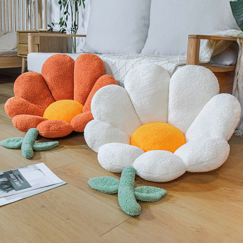 Cute Flower Chair Cushion for Seat and Back Support by HitMyNeed
