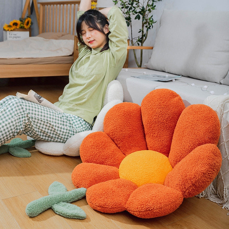 Cute Flower Chair Cushion for Seat and Back Support by HitMyNeed