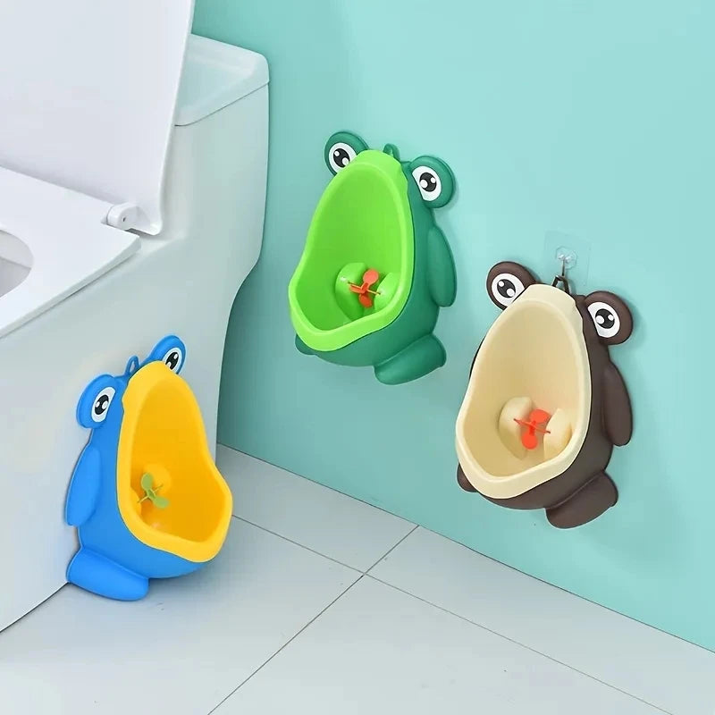 Cute Frog Potty Training Urinal for Boys with Target by HitMyNeed