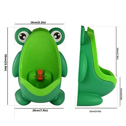 Cute Frog Potty Training Urinal for Boys with Target by HitMyNeed