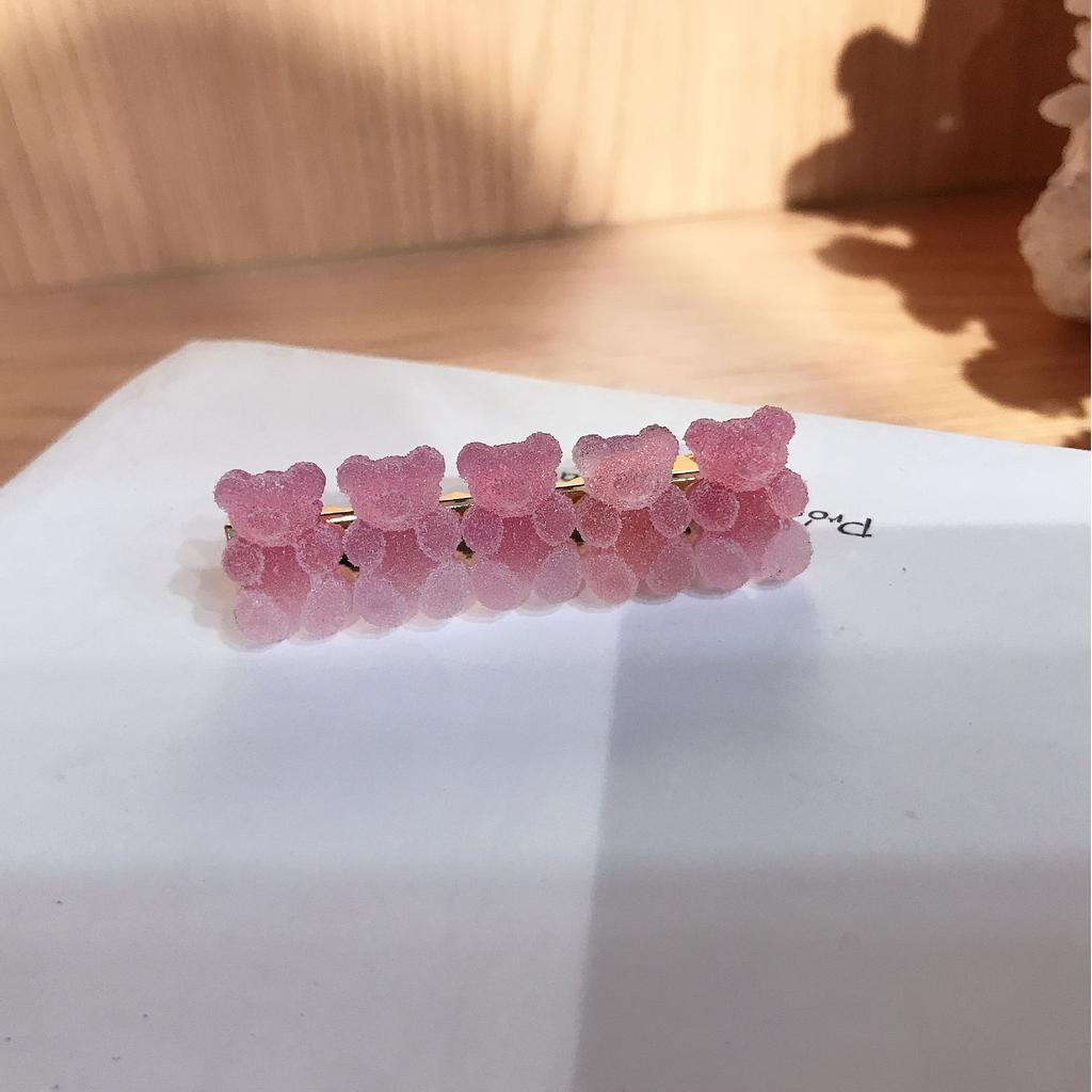 Cute Gradient Bear Hair Clip Barrette 6cm hairpin-1097-6 by HitMyNeed