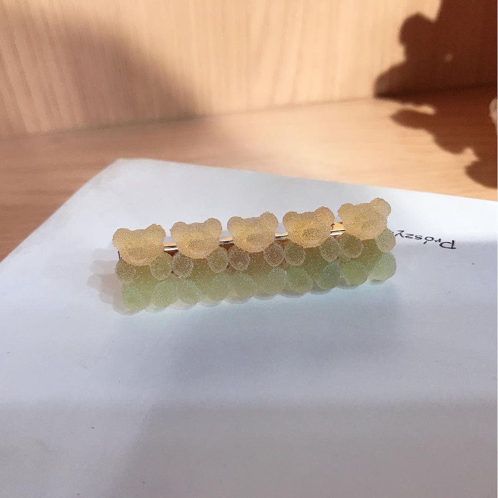 Cute Gradient Bear Hair Clip Barrette 6cm hairpin-1097-7 by HitMyNeed