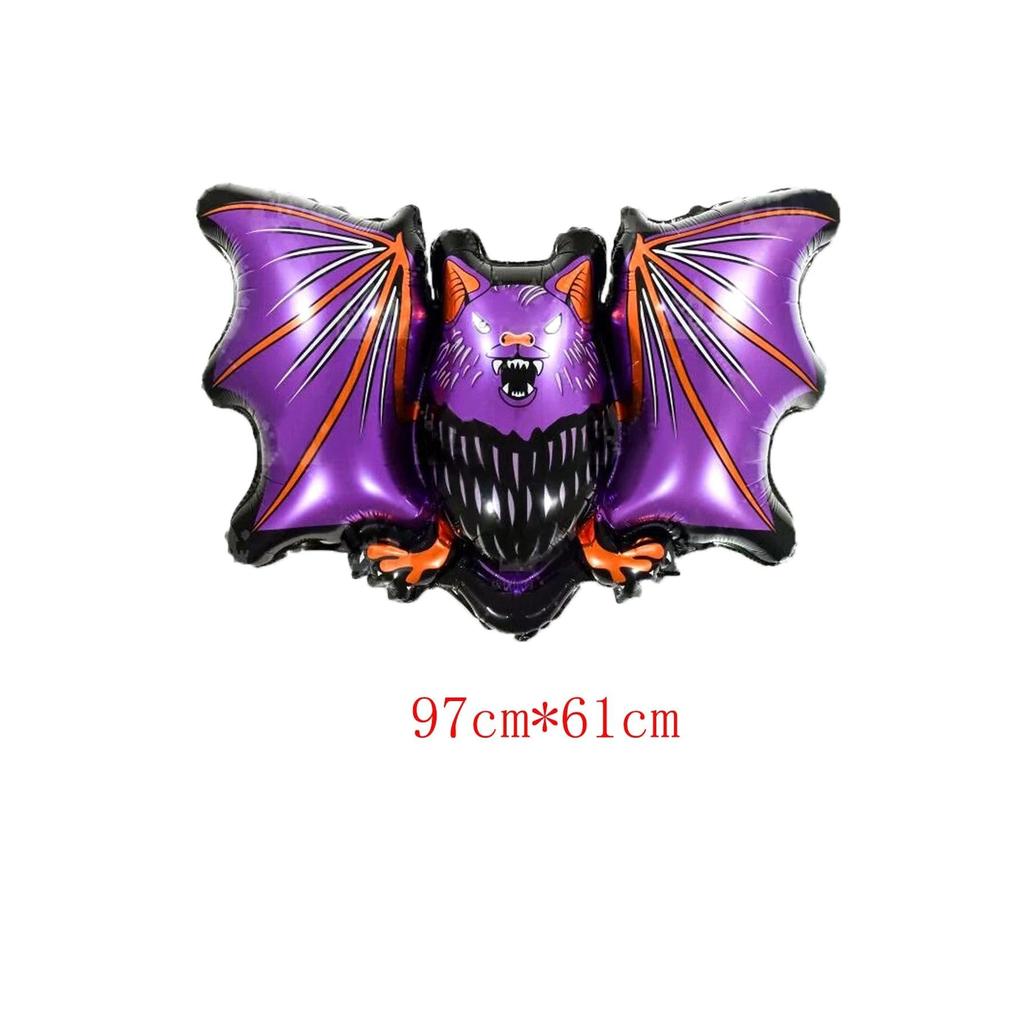 Cute Halloween Foil Balloon Decoration bat by HitMyNeed