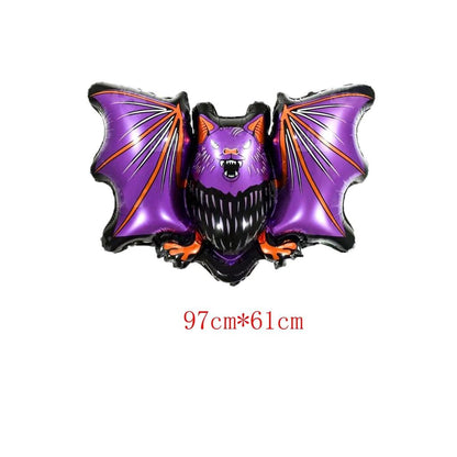 Cute Halloween Foil Balloon Decoration bat by HitMyNeed