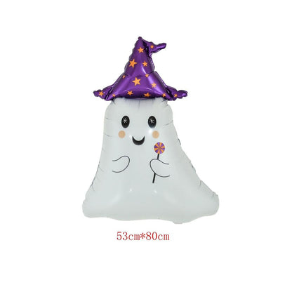 Cute Halloween Foil Balloon Decoration ghost by HitMyNeed