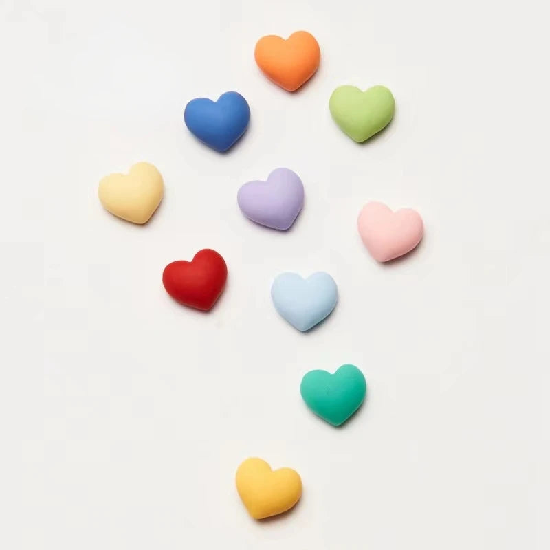 Cute Heart Shaped Fridge Magnets Set of 8 by HitMyNeed