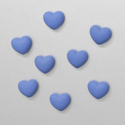 Cute Heart Shaped Fridge Magnets Set of 8 8pcs-buleb by HitMyNeed