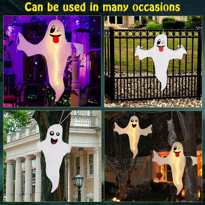 Cute LED Halloween Hanging Ghost Decoration by HitMyNeed