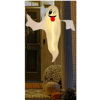 Cute LED Halloween Hanging Ghost Decoration b by HitMyNeed