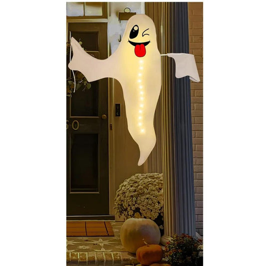 Cute LED Halloween Hanging Ghost Decoration b by HitMyNeed